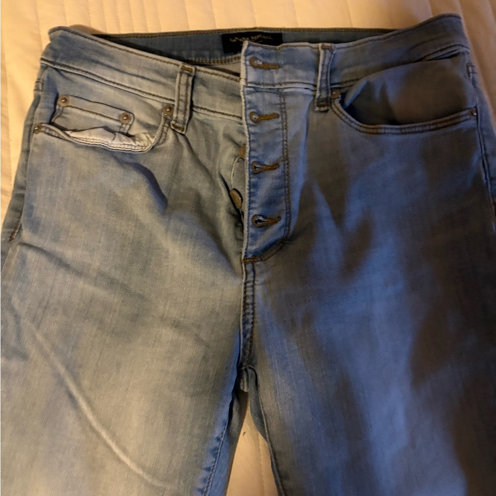 Banana Republic Blue Slim Jeans Classic Style